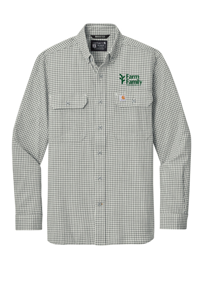Carhartt® Rugged Flex® Plaid Long Sleeve Shirt - CT107109