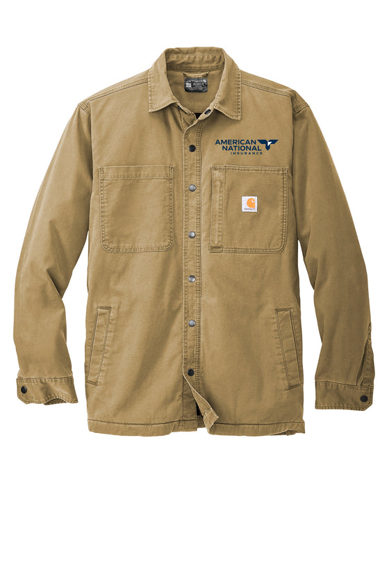 Carhartt® Rugged Flex® Fleece-Lined Shirt Jacket - CT105532