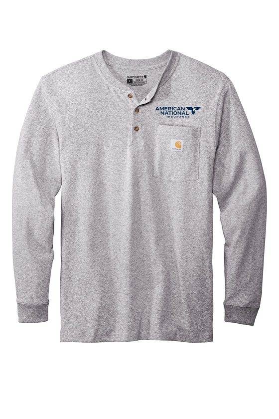 Carhartt® Long Sleeve Henley T-Shirt - CTK128