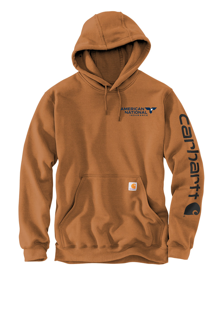 Carhartt® Midweight Hooded Logo Sweatshirt - CTK288