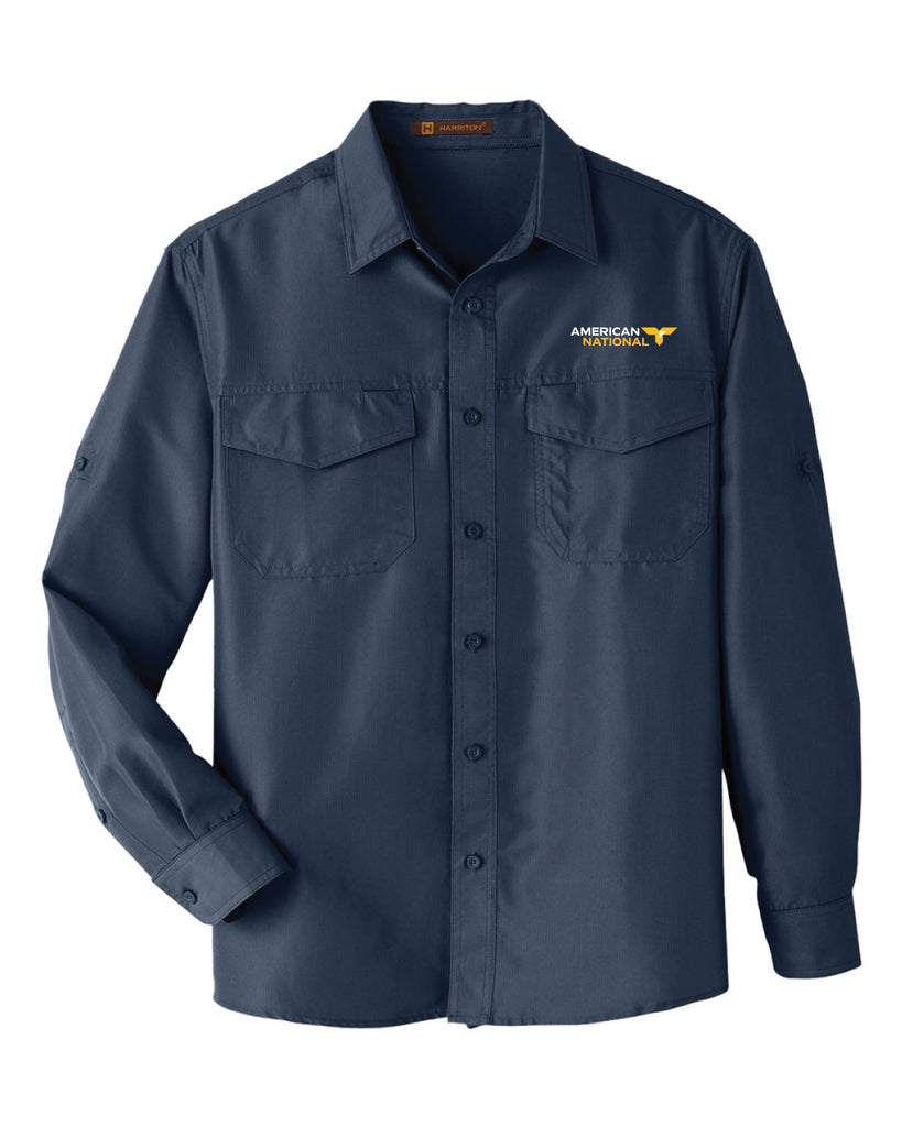 Harriton Men's Key West Performance Staff Shirt M580L