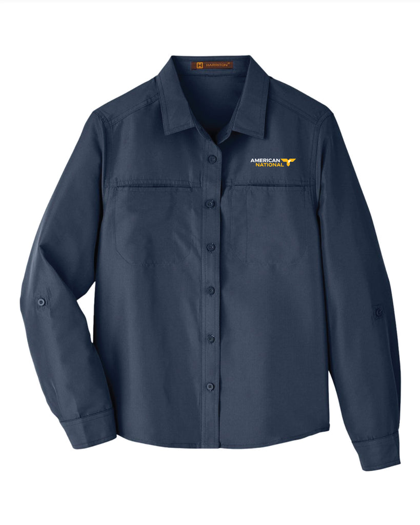 Harriton Women's Key West Performance Staff Shirt M580LW