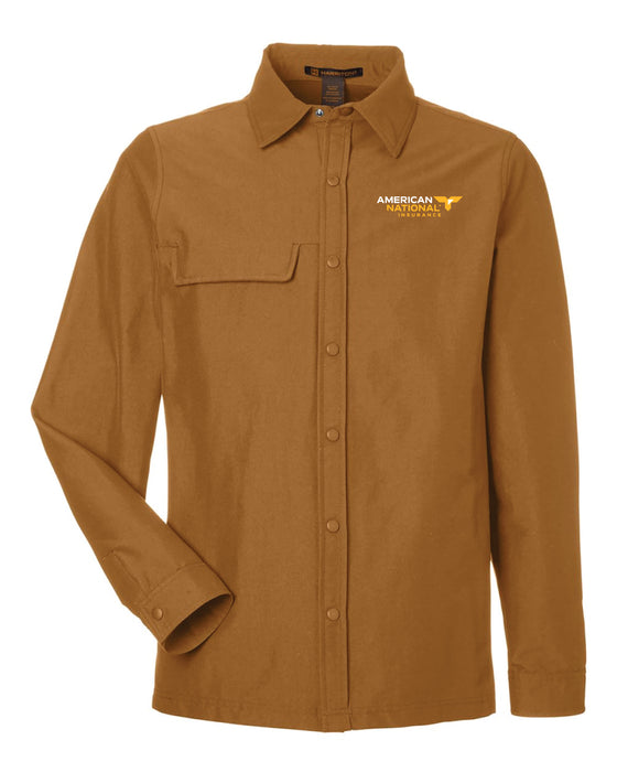 Harriton Unisex Flex Twill Overshirt M72